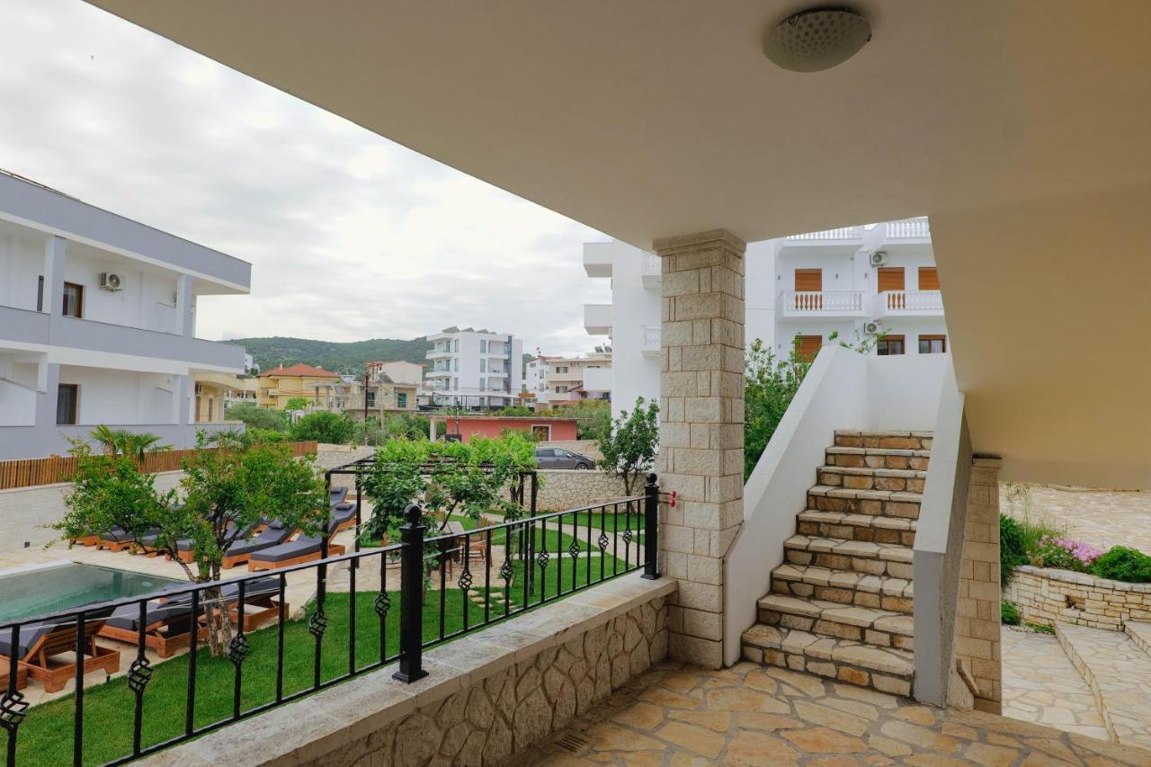 Casa Del Mar Lägenhet Ksamil Exteriör bild