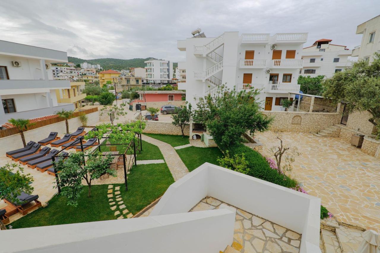 Casa Del Mar Lägenhet Ksamil Exteriör bild