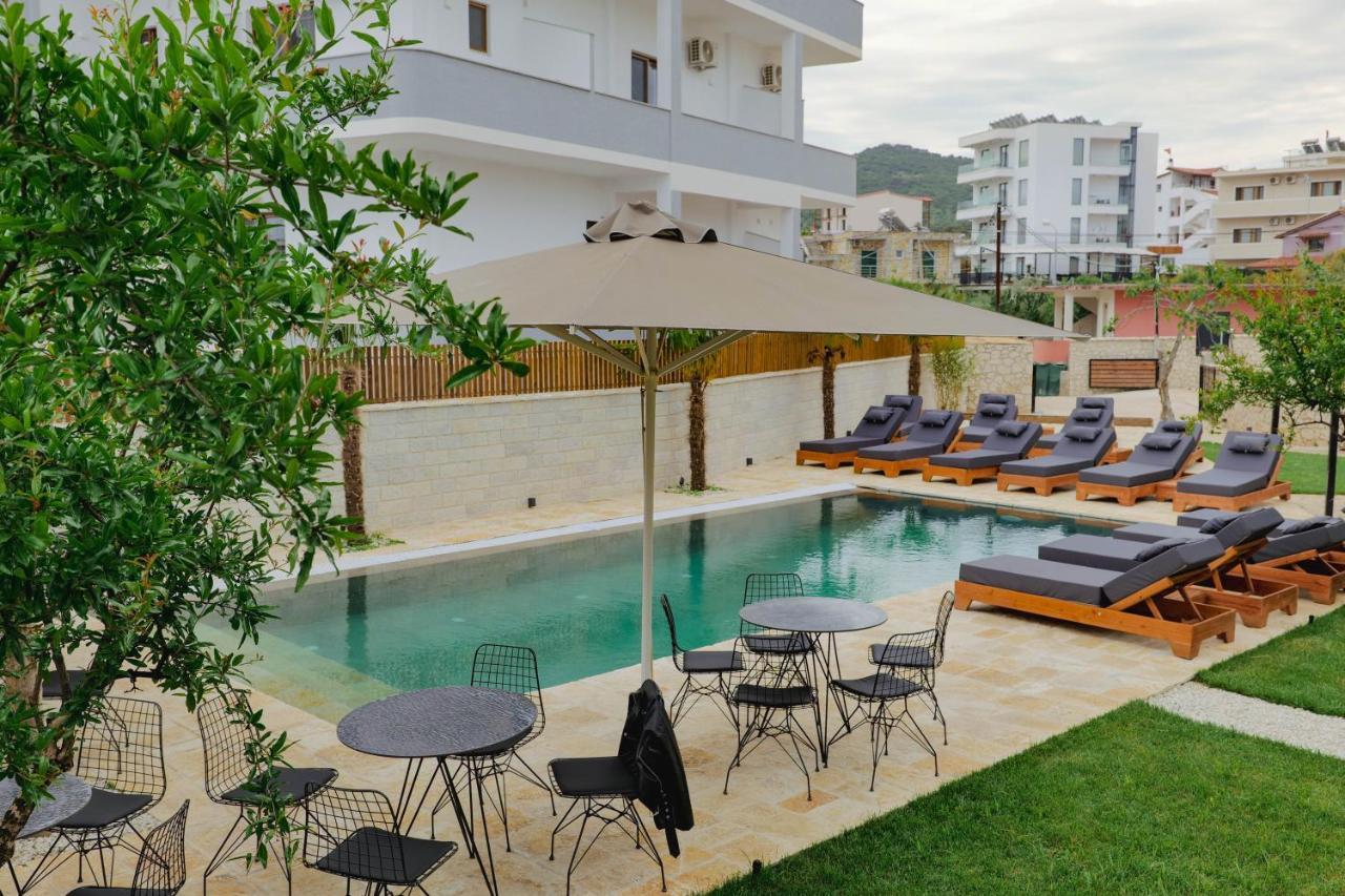 Casa Del Mar Lägenhet Ksamil Exteriör bild